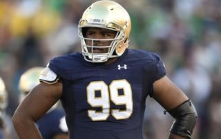 2016 Notre Dame defense starter Jerry Tillery