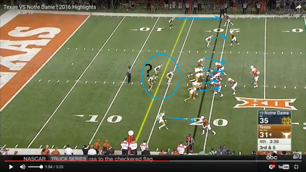 ss 1 pre snap - highlighted defense