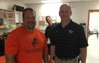 Clark Lea, new Notre Dame LBs coach