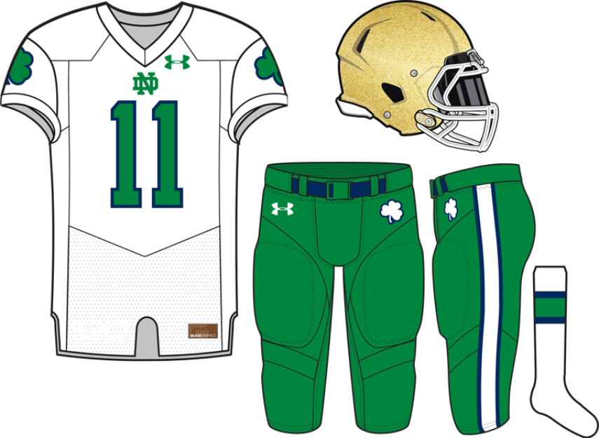 Notre Dame Uniform Concept: 2017 Under Armour Fall Catalog II