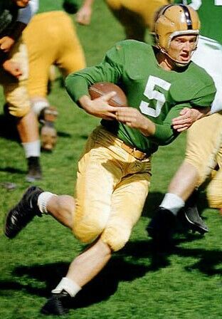 7 JOE THEISMANN Notre Dame Irish NCAA QB Green Throwback Jersey