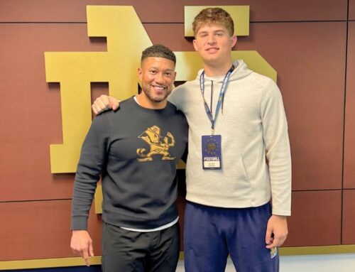 2026 OT Grayson McKeogh Commits to Notre Dame