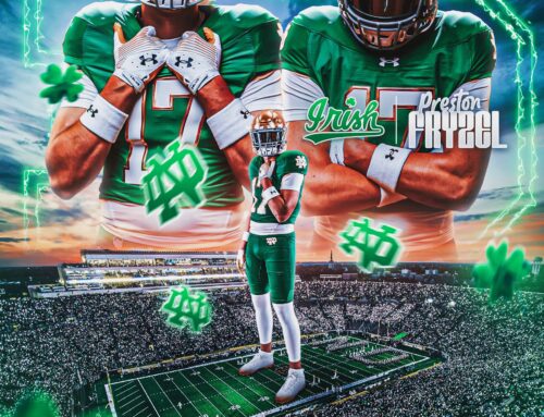 2026 TE Preston Fryzel Commits to Notre Dame