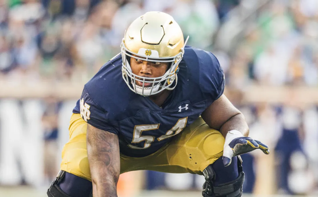 Notre Dame 2023 Depth Chart Preview Offensive Line 18 Stripes