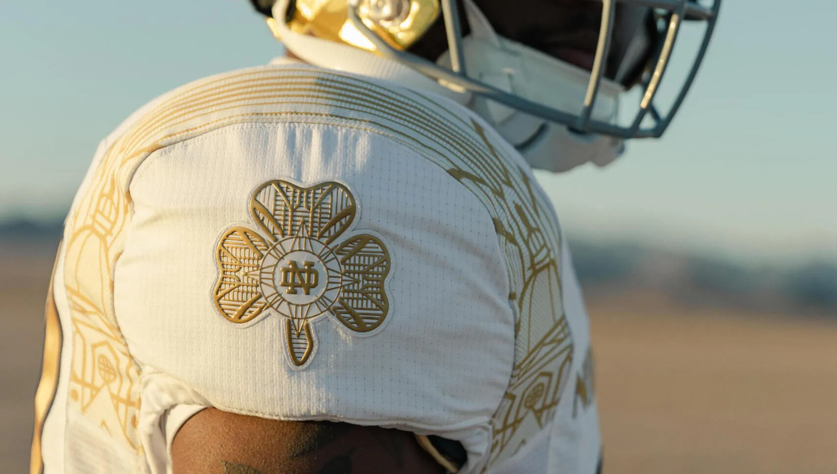 Notre Dame unveils Under Armour uniforms for Shamrock Series