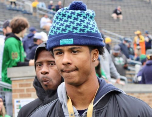 Top 100 2025 S Ivan Taylor Commits to Notre Dame