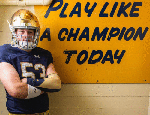 2026 OT Charlie Thom Commits to Notre Dame
