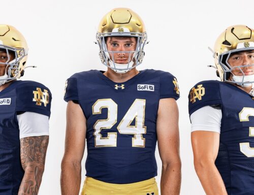 Success Comes at a Price: SoFi Agrees to Desecrate Notre Dame Jerseys