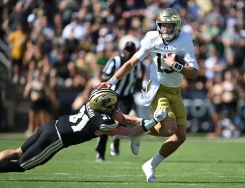 Purdue Game Review: Irish Running Attack & Defense Batters the Big Drum